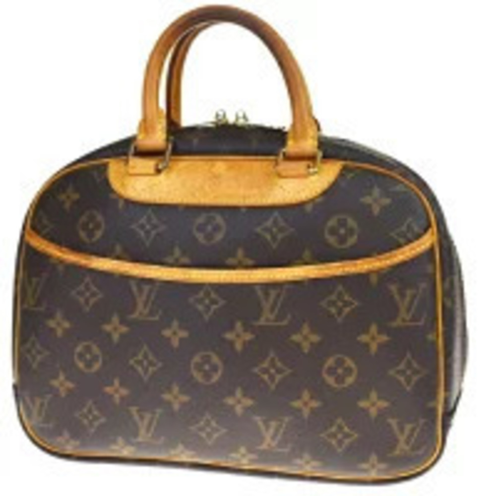 Louis Vuitton Trouville Handbag Monogram Leather